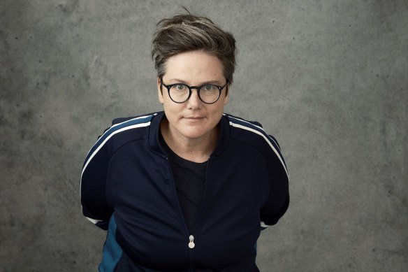 Australian comedian Hannah Gadsby.