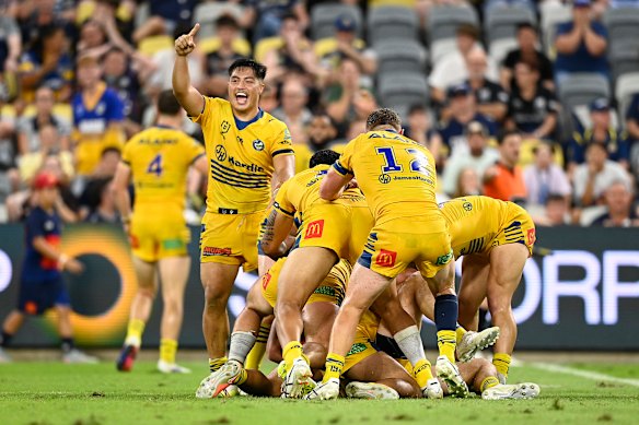 Parramatta travel to Las Vegas in 2027 to face the Gold Coast Titans.