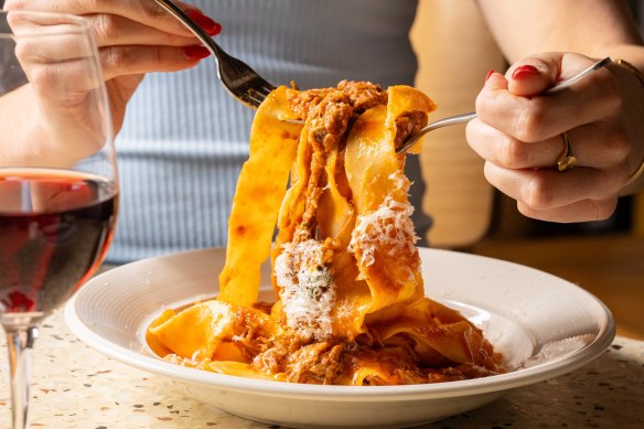 Savour the flavour of Slow Cooked Lamb Shoulder Ragù.