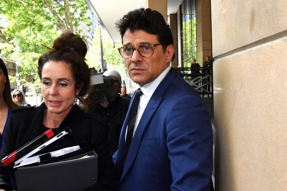 Vince Colosimo is reportedly helping pitch a film at the Cannes Film Festival.