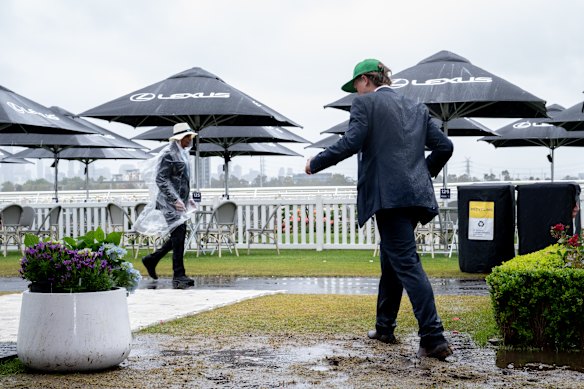 He gets that sinking feeling.