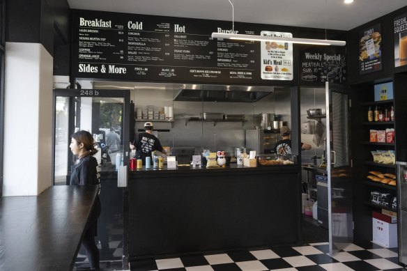Nouns Deli is a friendly fast-food shop in Malvern.
