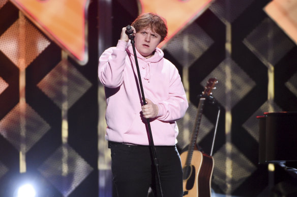 Capaldi performs at Z100’s iHeartRadio Jingle Ball 2019 at Madison Square Garden in New York. 