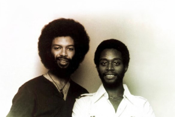 Gil Scott-Heron (left) and Brian Jackson.