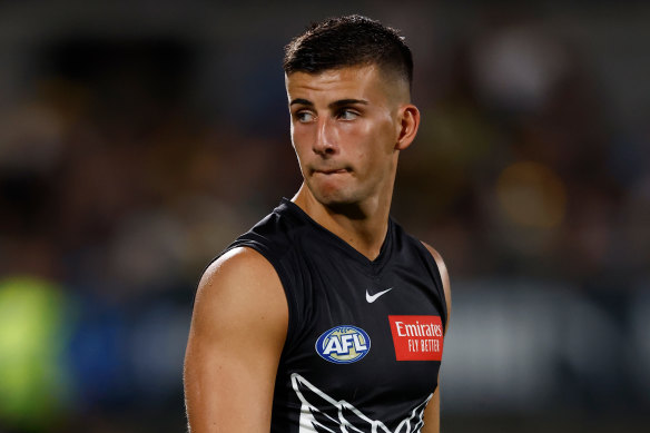 Magpies star Nick Daicos needs to make the shift forward.