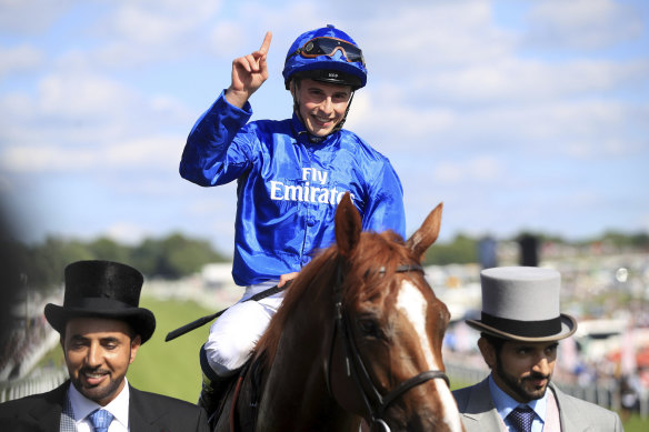 Godolphin’s retained jockey William Buick will ride Pericles in the Victoria Derby.