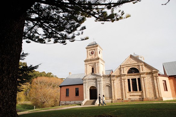 The Commandant’s House, now the museum and study centre at Port Arthur.