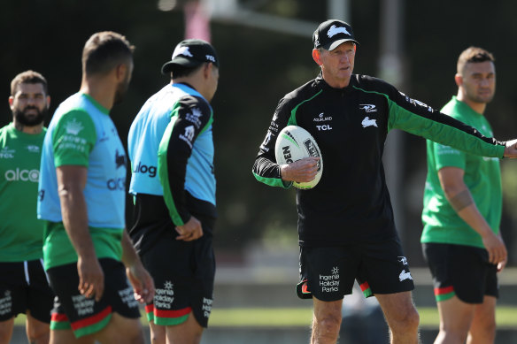 Rabbitohs coach Wayne Bennett has no plans to return to Red Hill in 2022.