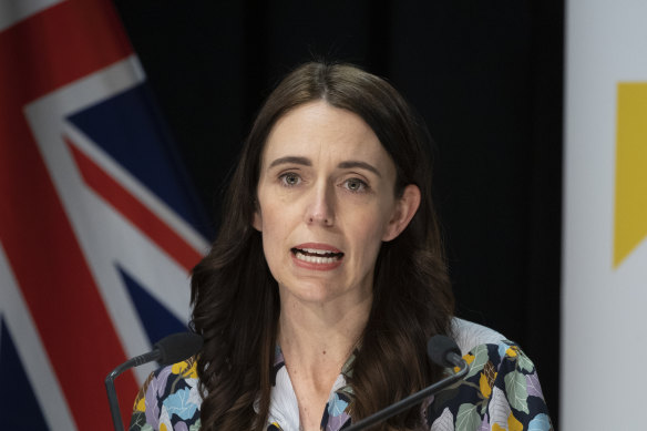 New Zealand Prime Minister Jacinda Ardern.