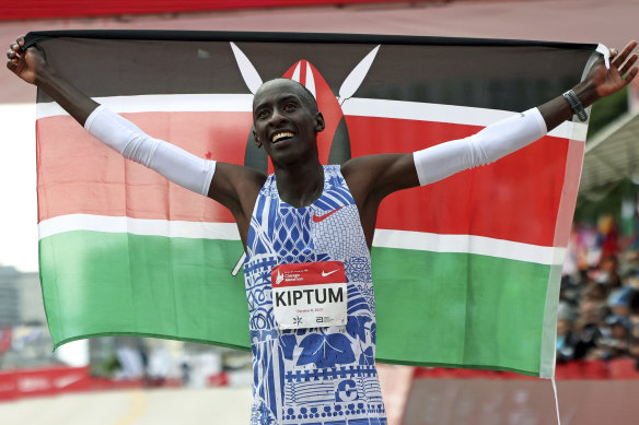 Marathon world record-holder Kelvin Kiptum died in a car crash in Kenya on Sunday.