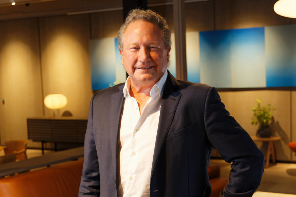 Australian billionaire Andrew Forrest has increased his holdings in salmon farmer Huon in the middle of a takeover bid by Australia and the world’s largest meat processor, Brazilian company JBS.