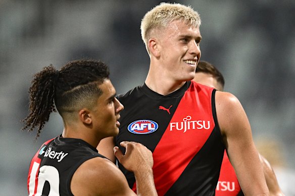Isaac Kako and Nate Caddy were close friends before they became Bombers.