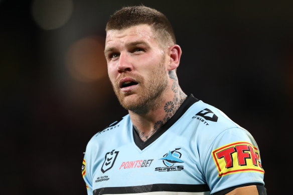 Out-of-favour Sharks star Josh Dugan looks like he has played his last game in the NRL.