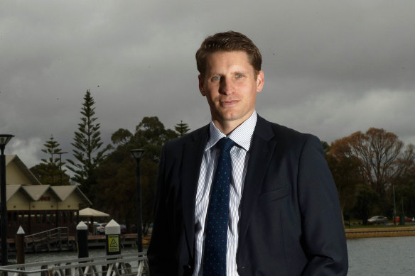 Liberal MP and former SAS member Andrew Hastie.