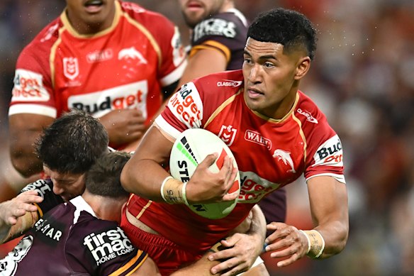 Isaiya Katoa will return from injury against the Dragons.