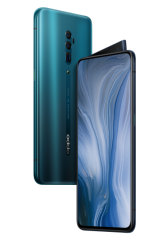 The oppo Reno 5G has a fin-like pop-up camera.