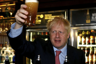 Leading Conservative Party leadership candidate Boris Johnson.