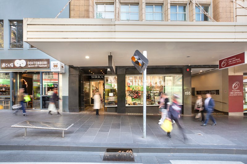 The shop and basement of 151 Bourke Street, pictured in this handout image, is for sale.