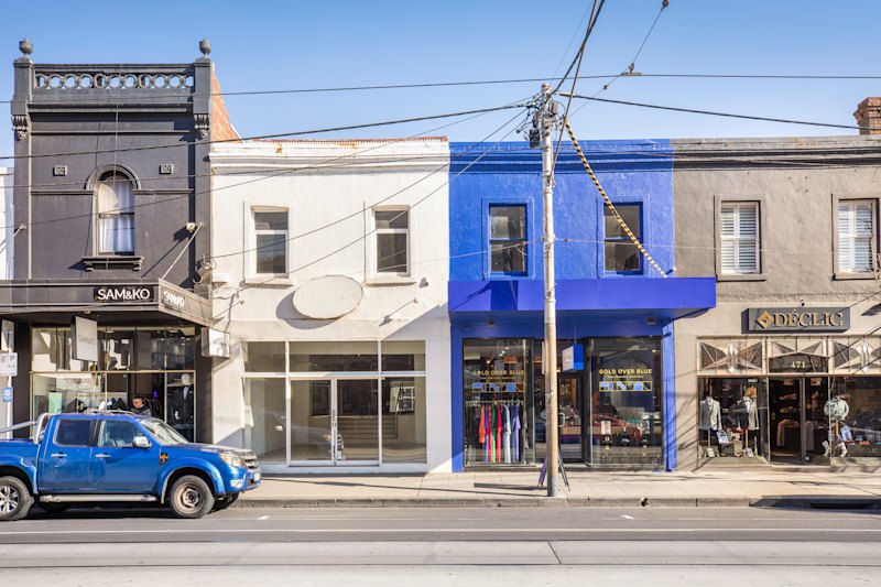 Developer Sterling Global is selling two shops at 467 and 469 Chapel Street, South Yarra.