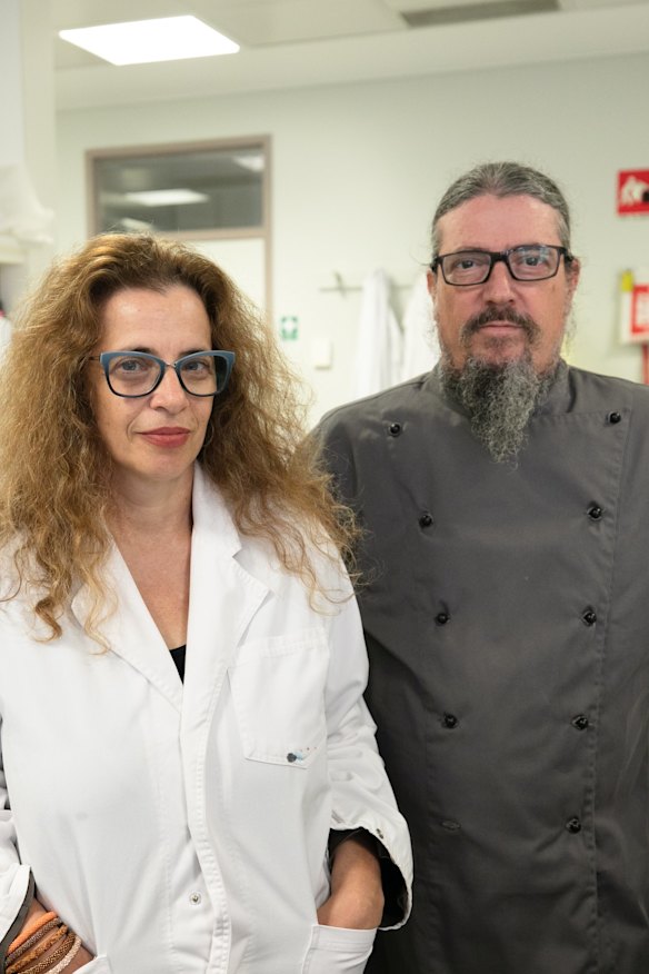 SymbioticA’s Ionat Zurr and Oron Catts.