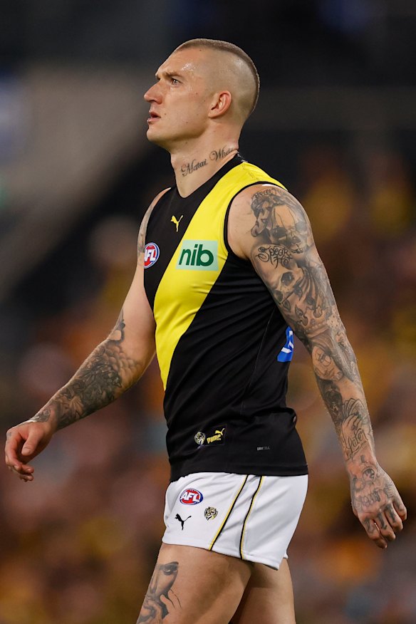 Tigers star Dustin Martin.