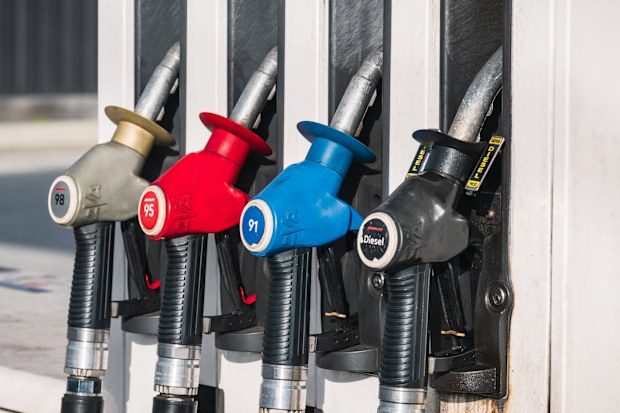 The Ampol service station on South Rd, Moorabbin. The Albanese Government is extending the temporary fuel excise cut for one month from July 1, but scaling the savings back by half. The Age. Picture: Penny Stephens. Sunday 21st June 2026