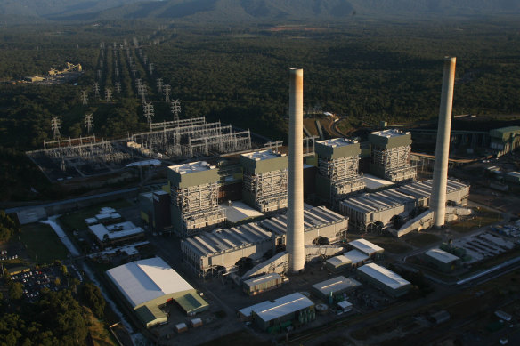 Origin Energy’s coal-fired power station Eraring, the largest in Australia.