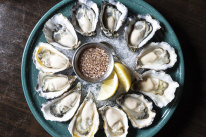 Go-to dish: The oyster selection is fun to slurp your way around the Australian coast.