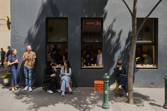 You’ll likely be sitting on a milk crate or spilling out onto the street at Patricia.