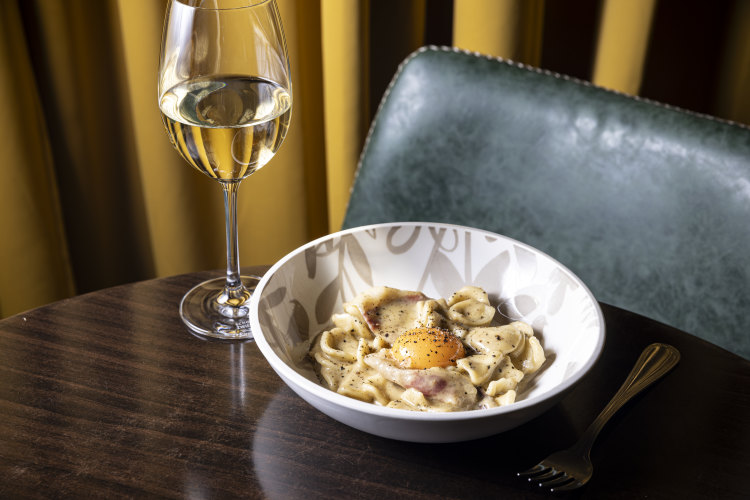 Sea urchin orecchiette.