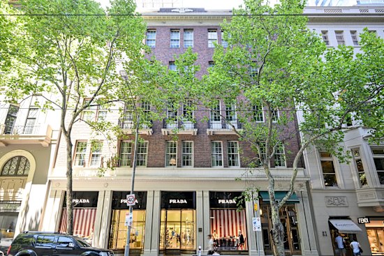 The Alexandra Club shares its premises with Prada.