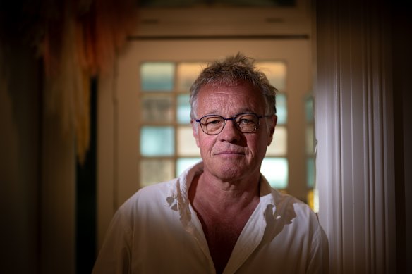 Illustrator and author Graeme Base at Beinart Gallery in Melbourne.