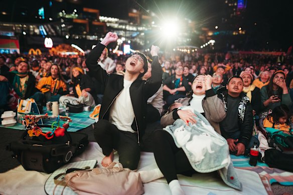 Tumbalong Park, Sydney.
