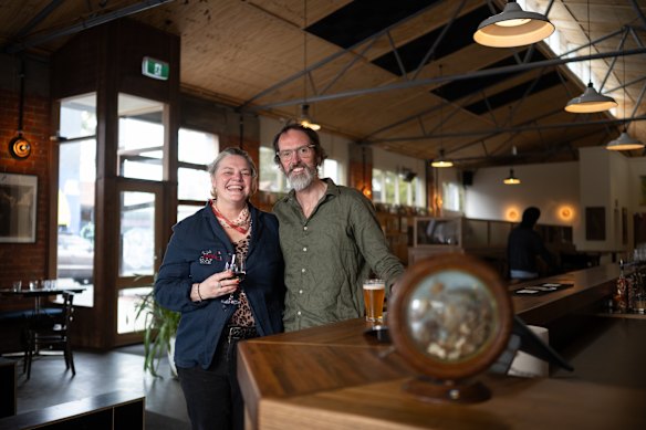 Bar Elsie co-owners Susie and Brett Pritchard.