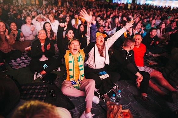 Tumbalong Park, Sydney. 