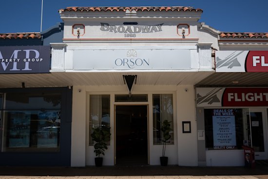 Orson restaurant is housed in Rosebud’s former Broadway Theatre.