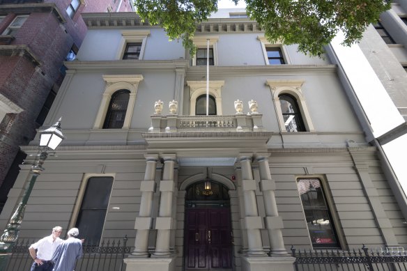 Melbourne’s Savage Club.