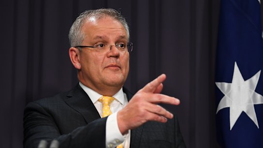 Prime Minister Scott Morrison. 
