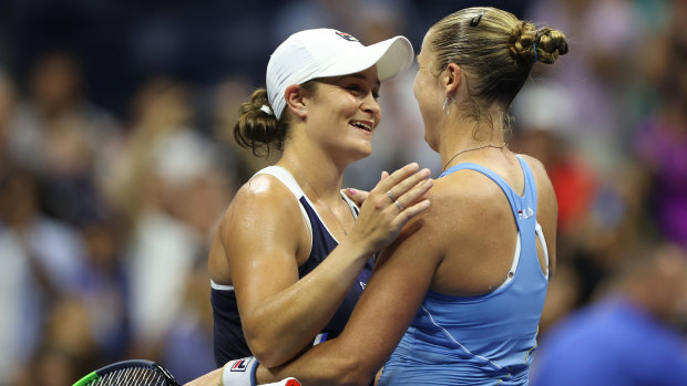 ‘I gave everything’: Barty praises conqueror after shock US Open defeat