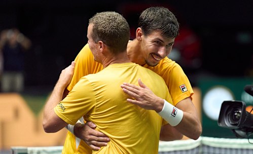 Alexei Popyrin’s singles win was crucial to Australia’s Davis Cup triumph over Spain.