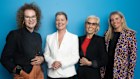 Carol Schwartz, Natasha Stott Despoja, Elana Rubin AM and Caroline Gurney CEO, Future Generation at the Future Generation Women Showcase Event.