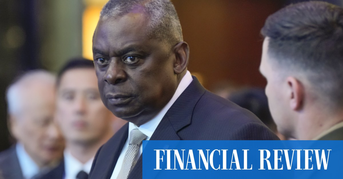 Szef Pentagonu Lloyd Austin ostrzega Chiny przed Tajwanem