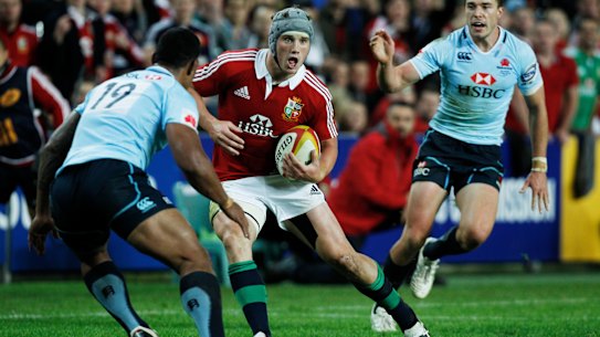 2013 British Lions Tour.  in action during..
British Lions Vs NSW Waratahs at Allianz Stadium. Saturday 15th June 2013. Photograph by James Brickwood. SHD SPORT 130615