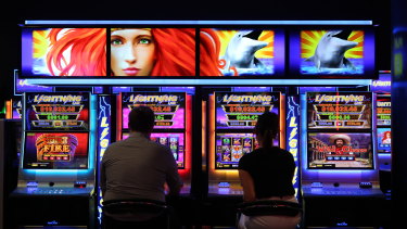 The royal commission called for pre-commitment limits on the amount of money and time spent playing Crown’s 2628 poker machines.