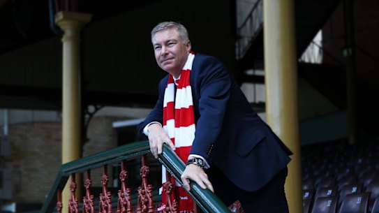 Swans chairman Andrew Pridham does not want the floating fixture enshrined in the next broadcast rights deal.