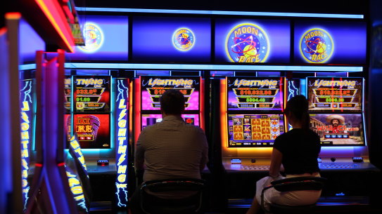 NSW poker machines in pubs and clubs turned over $95 billion in 2020-21.