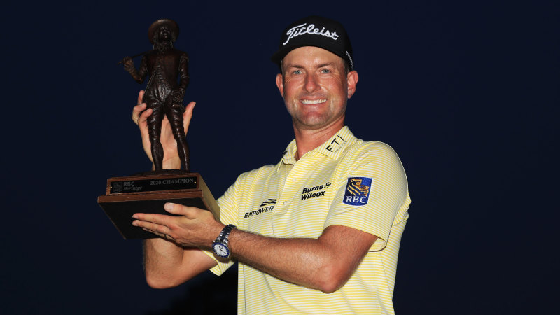 Simpson Savours Pga Tour Win On Father S Day