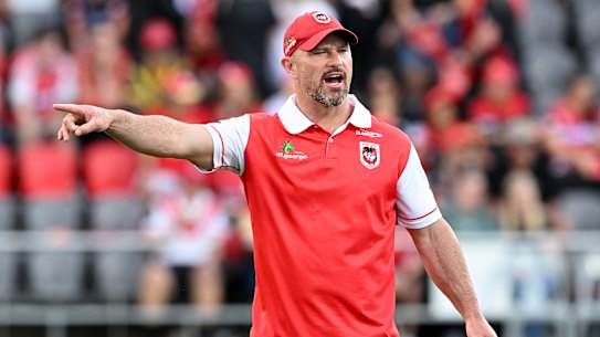 Dean Young was chosen ahead of 2010 Dragons premiership teammate Ben Hornby.