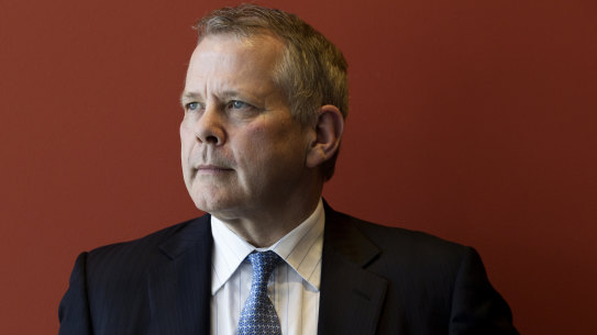 NAB's acting chief executive Phil Chronican. takes the reins from Friday.