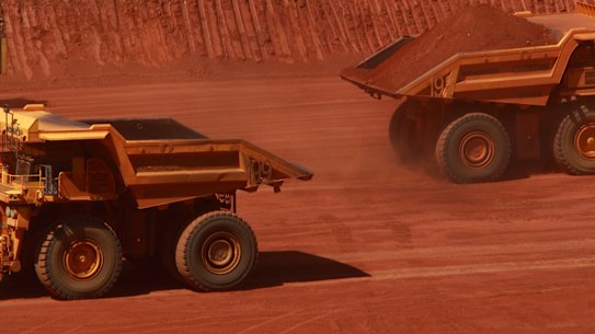 Iron ore companies helped swell mining tax receipts by 42 per cent in 2018-19, going a long way towards the Morrison government's small budget deficit that year.